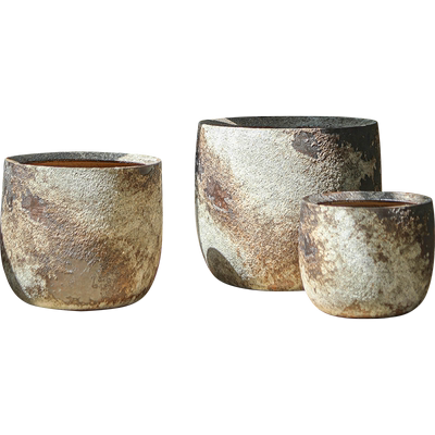 大口径花盆陶瓷粗陶复古