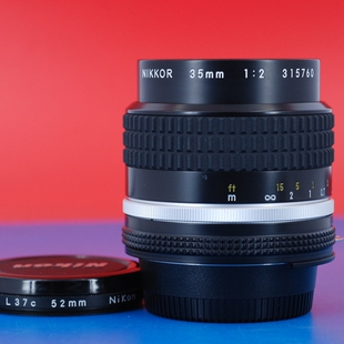 2广角人文手动镜头全幅35mmF2 AIS35 可转微单 O.C Nikon尼康auto