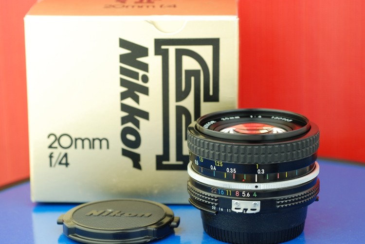 十年老店尼康AI 20/4手动镜头超广角定焦风光旅游全幅20mm F4