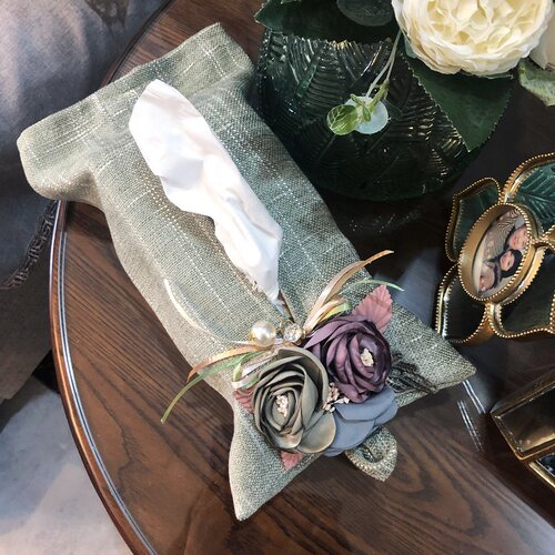 韩式风车载创意挂袋纸巾套