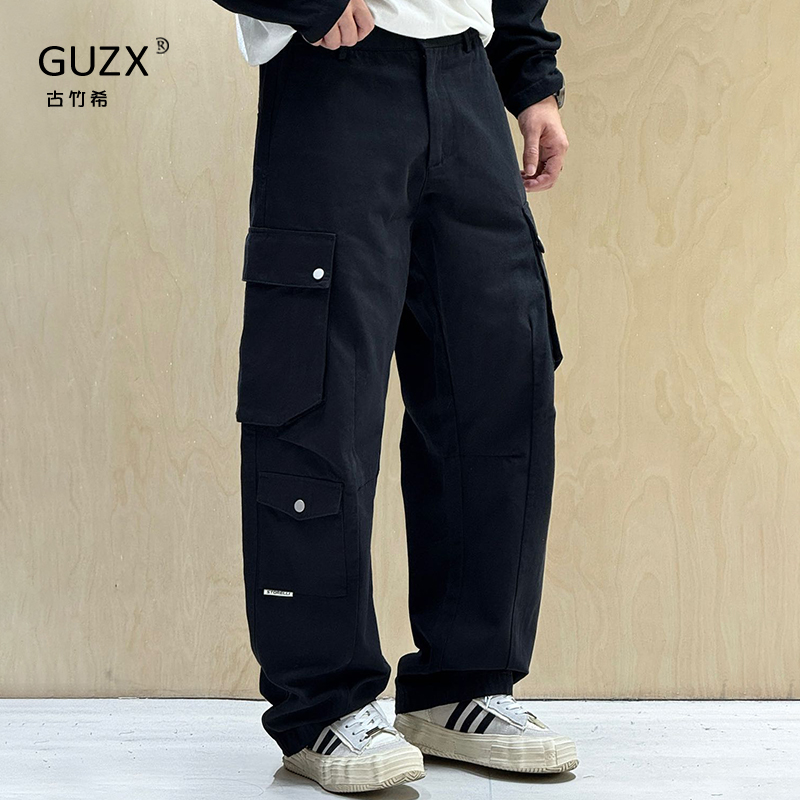 美式复古工装裤男2025秋季新款