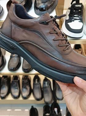 日泰男棉鞋冬季新款休闲百搭皮鞋软底黑色潮流冬季高帮棕男鞋特价