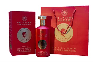 老轻院齐鲁工业大学工大精酿工大酱酒75周年校庆酱53度500ml