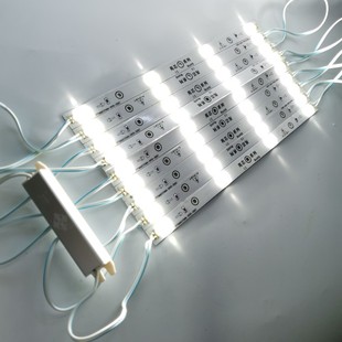 220v适用于华为5000k灯LED灯漫反射灯条高亮软膜广告灯箱天花光源