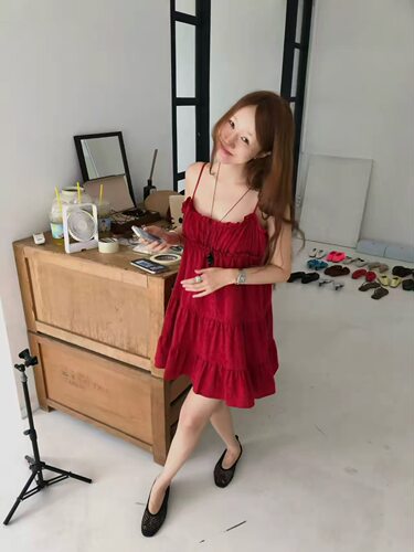 现bubble韩代made韩国夏款时尚洋气百搭吊带连衣裙实体秒发