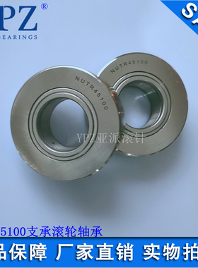YPZ国产NUTD NUTR45100 X重载滚子支承轴承NURT45-1 R 滚针轴承