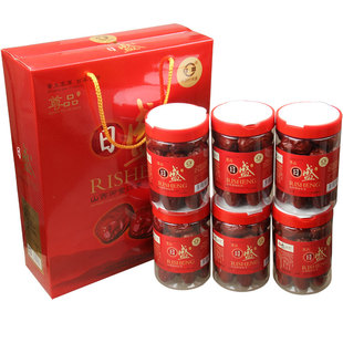 晋特好日盛骏枣礼盒1800克罐装 山西特产红枣