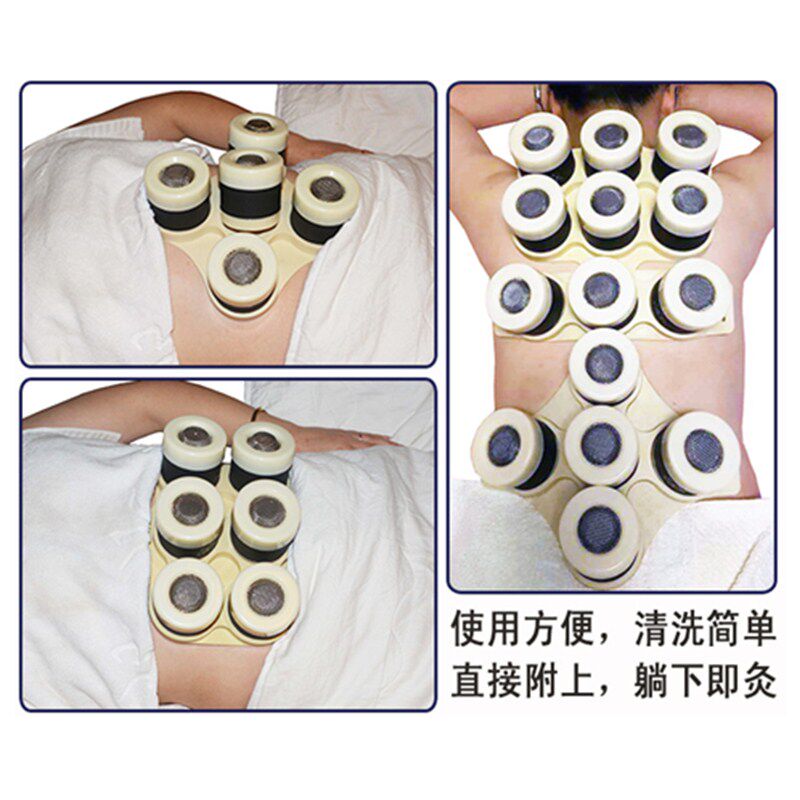 硅胶易艾灸盒罐固定架垫美容店艾灸馆明火悬灸温熏调理仪器随身灸