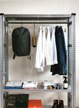 意大利metalsistem进口挂衣架组合配件金属挂衣杆