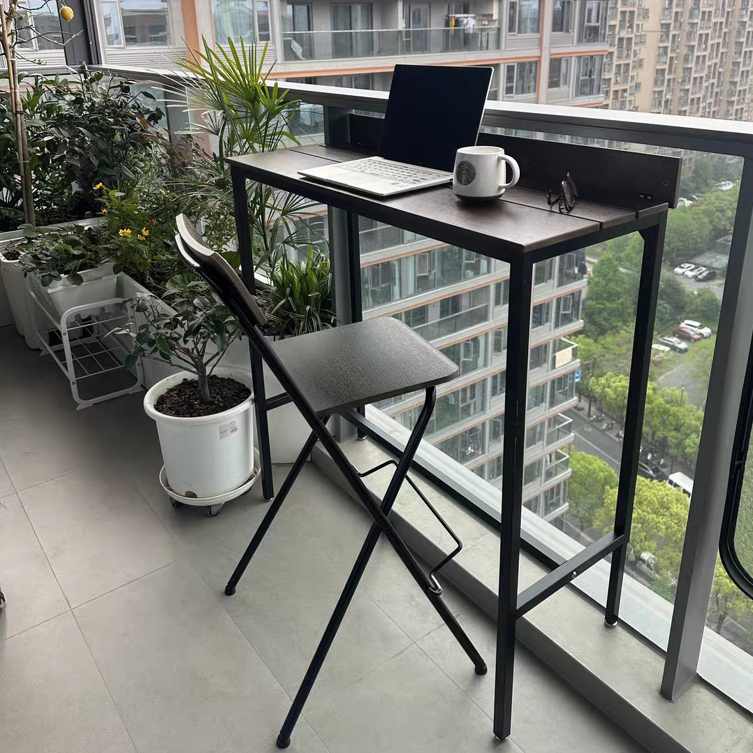 阳台高低脚吧台桌窗前桌靠窗桌