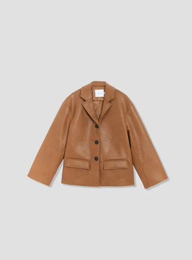 FOREVERCAN“明尼苏丹”高蛋白皮西装外套SC22135