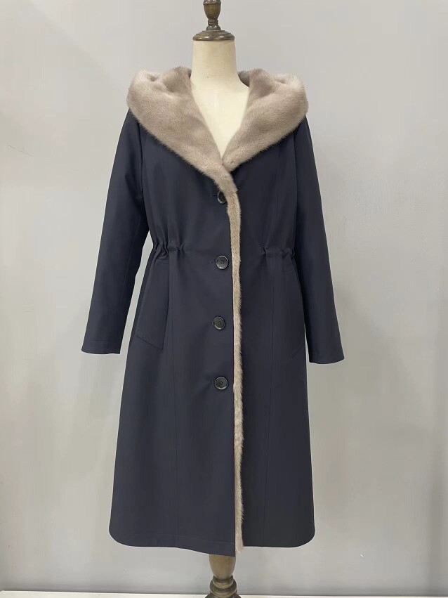女士尼克服 进口水貂内胆尼克服