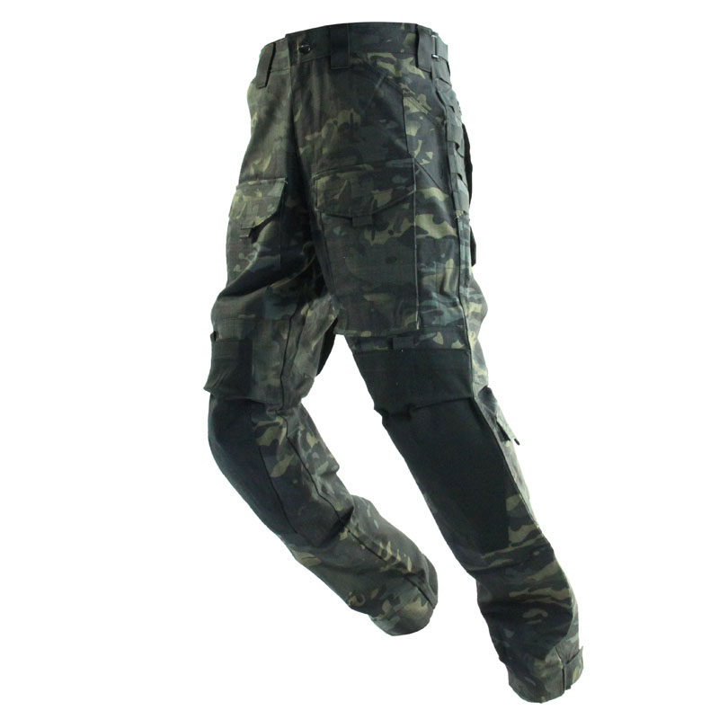 突击先锋  MCBK暗夜战术长裤多袋四季男网格防撕裂面料拼色版型好,户外/登山/野营/旅行用品,迷彩裤/军迷裤/工装裤,淘宝优惠券,粉丝福利购,淘宝优惠卷