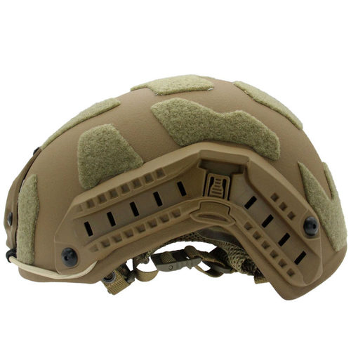 突击先锋 MARITIME防弹头盔 .44轻量化模块通讯NIJ IIIA3 狼棕色