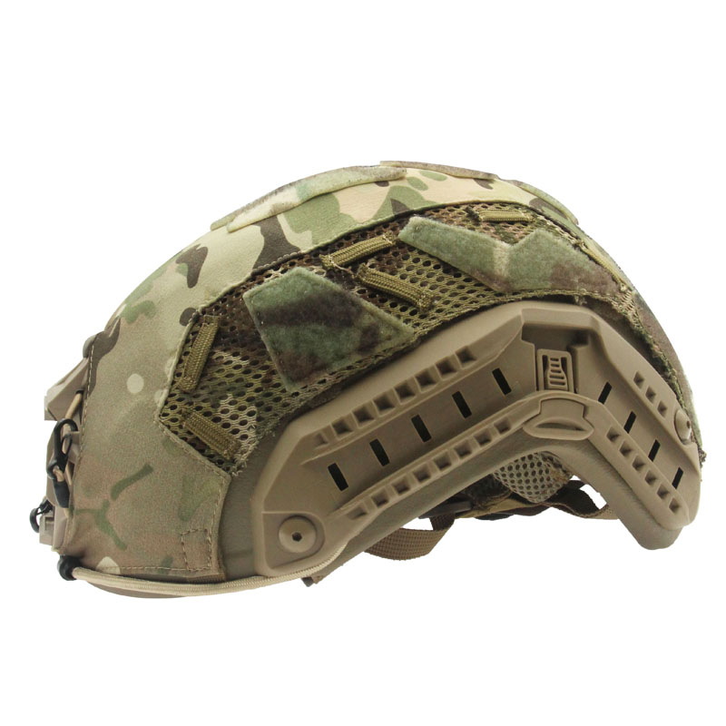 犀兕合甲 SF头盔罩头盔布高切版头盔罩战术弹盔罩 颜色可定制