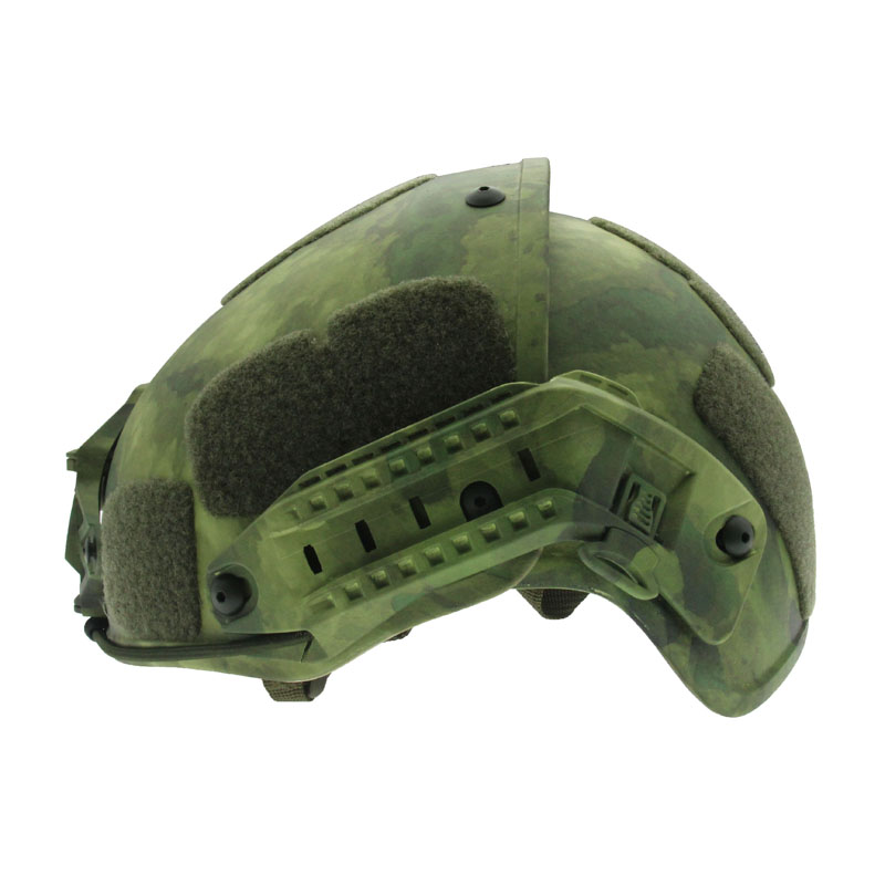 突击先锋 AF防弹头盔芳纶 .44防护轻量化模块废青迷彩NIJ 3A ATFG