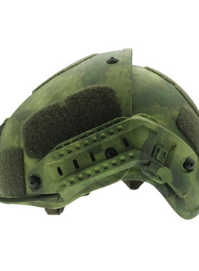 突击先锋 AF防弹头盔芳纶 .44防护轻量化模块废青迷彩NIJ 3A ATFG