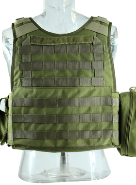 犀兕合甲 MBAV战术背心中型战斗背心马甲MARSOC RGKH军卡其 素体