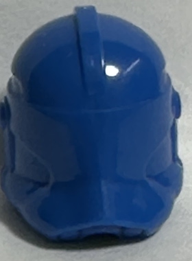 蓝色第三方头盔白色星战克隆兵白兵指挥官兵人仔帽配件赏金猎人