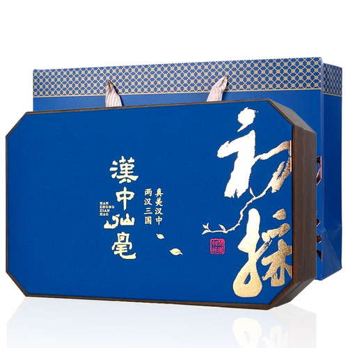 头采好茶汉中仙毫特级绿茶奢华大气礼盒茶叶