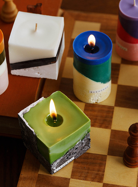 「孤屿」Elehorse象马手工侘寂风香薰蜡烛家居装饰摆件生日礼物女