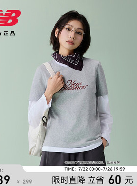 New Balance NB官方正品26新款女款潮流舒适运动短袖T恤WT61R8WD