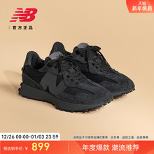 V头鞋 | New Balance NB官方正品男女黑色复古运动休闲鞋U327WCD