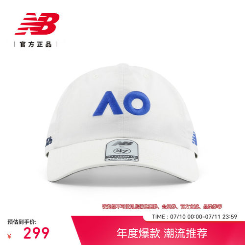 NewBalance舒适百搭运动鸭舌帽