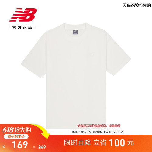NEWBALANCE男士运动休闲短袖