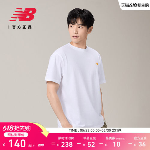 NEWBALANCE男款短袖T恤