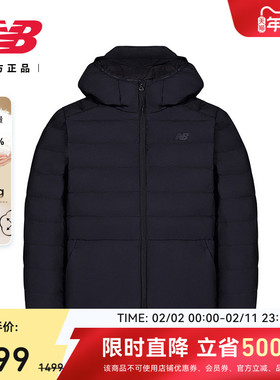 New Balance NB官方潮流新款男款休闲百搭保暖运动羽绒服NPF43181