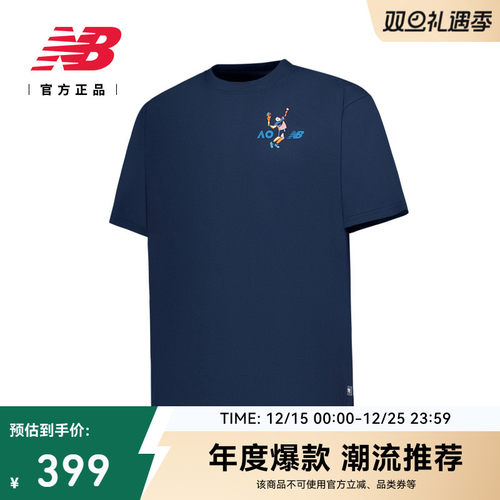 NewBalance男潮运动短袖