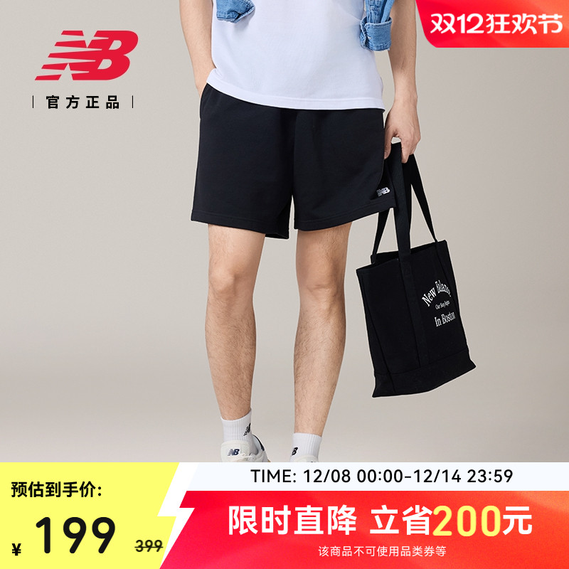 NEWBALANCE男士针织短裤