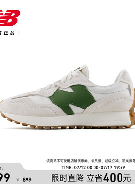 V头鞋 | New Balance NB官方正品男女情侣轻便运动休闲鞋U327WKN