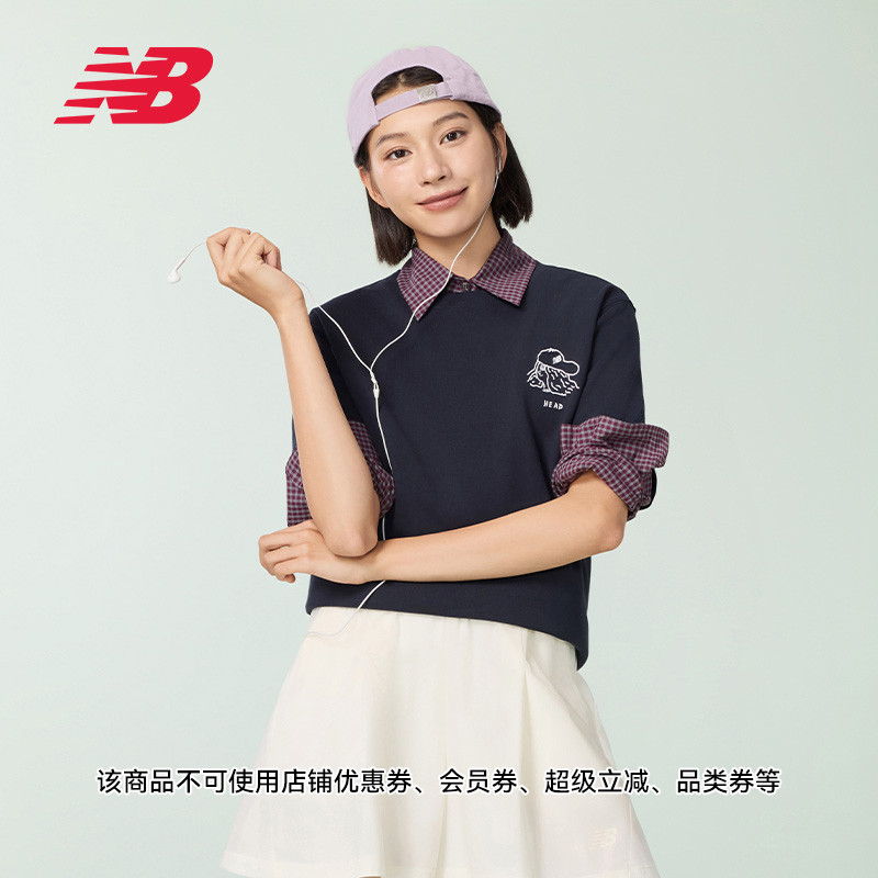 NewBalance女款休闲短袖