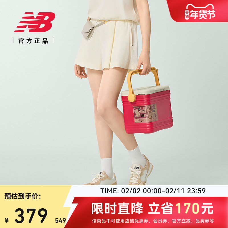 New Balance NB官方正品女士休闲舒适百搭舒适运动短裤