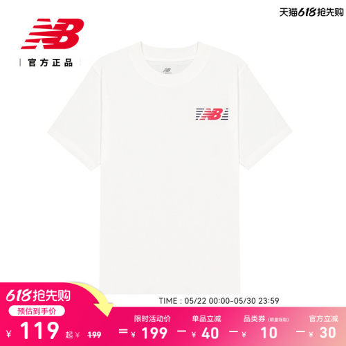 NewBalance男款短袖T恤