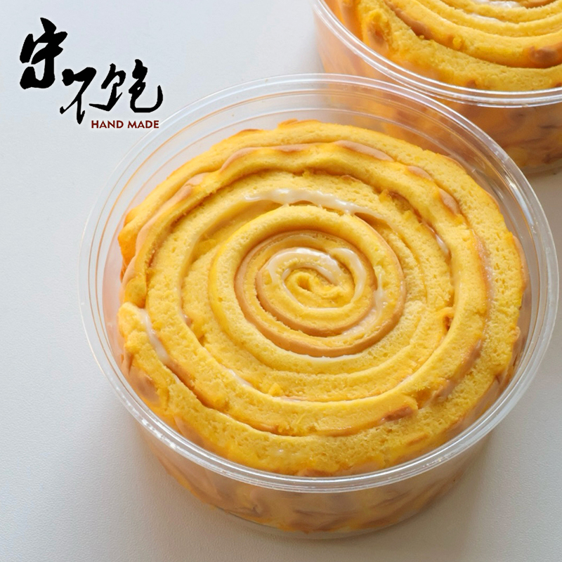 不饱的面包虎皮卷海苔面包奶酪抹茶芝士蛋糕酱多多虎皮肉松卷