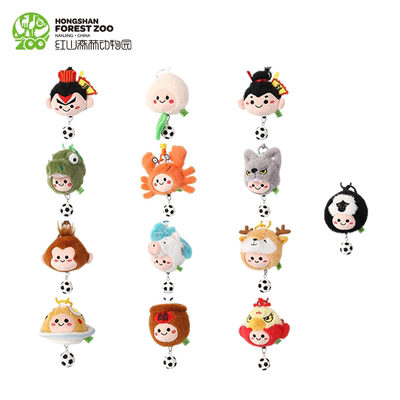 南京红山森林动物园限定苏超拉绳挂件江苏超级联赛
