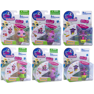 孩之宝Littlest Pet至Q宠物屋Shop Walkables音乐电动跳舞dancing