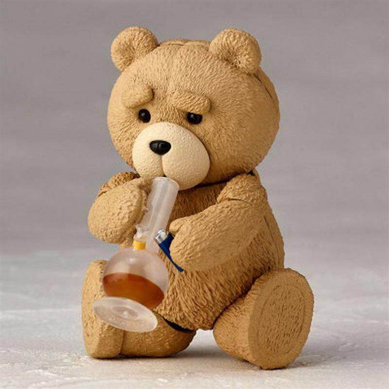 山口式泰迪熊 TED2 脏话熊 贱熊 关节超可动人偶公仔盒装手办