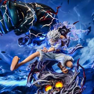 海贼王尼卡路飞太阳神五档手办大型模型摆件周边男生日礼物现货版