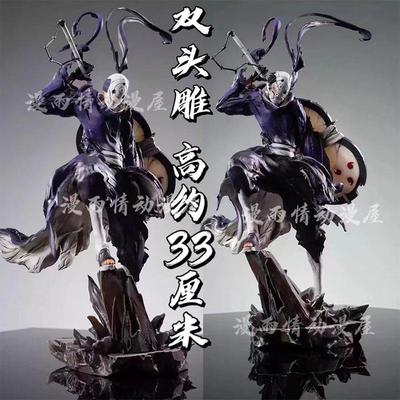 火影忍者 铁幕带土雷切卡卡西再不斩共鸣宇智波佐助 手办模型摆件