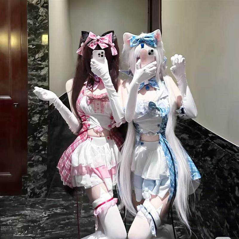 猫娘乐园打歌服多色宅舞巧克力与香子兰cosplay服装性感清仓cos服