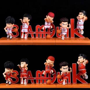 灌篮高手 全国大赛电影版 GZ 真香社SD湘北五虎Q版樱木流川枫手办