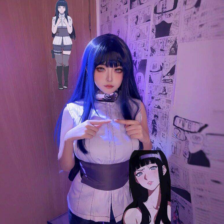 雏田cos服火影cosplay日向雏田角色扮演表演服漫展万圣节