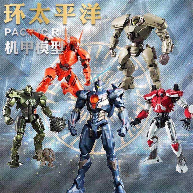 环太平洋机甲模型复仇流浪者玩具黑曜石凤凰游击手办男孩生日礼物