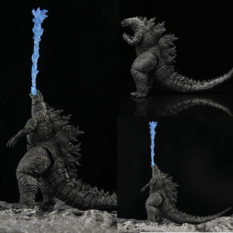 NECA2024哥斯拉大战金刚2帝国崛起电影原始怪兽可动手办玩具摆件
