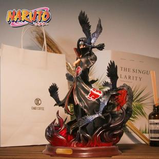 火影忍者手办晓组织GK殿堂宇智波鼬乌鸦写轮眼佩恩带土斑模型摆件