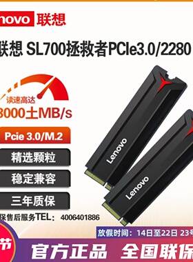 Lenovo/联想 SL700拯救者128G 256G 512G M.2 NVMe SSD固态硬盘
